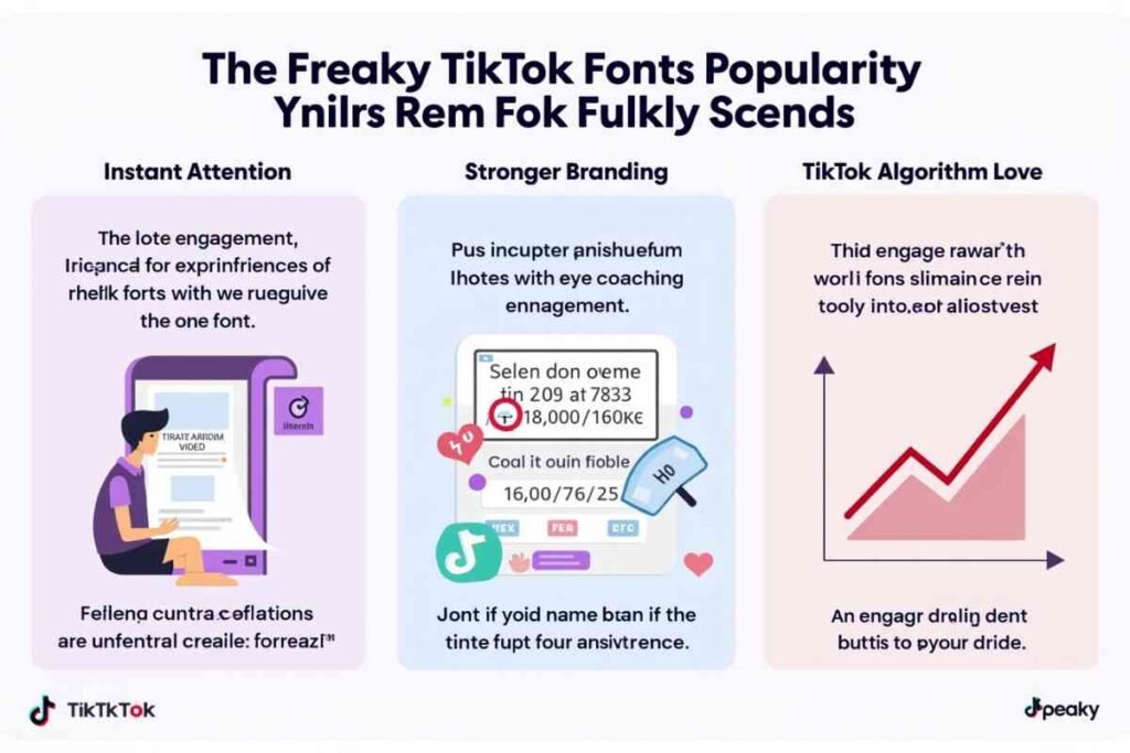 Freaky tiktok fonts