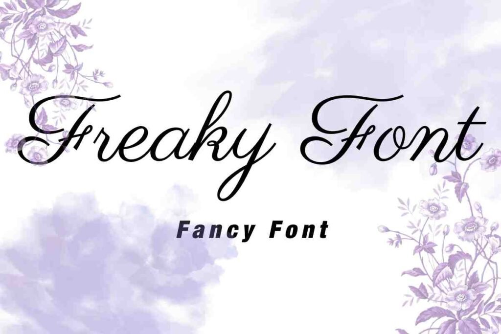 Freaky in Fancy Font: Creative Text Styles