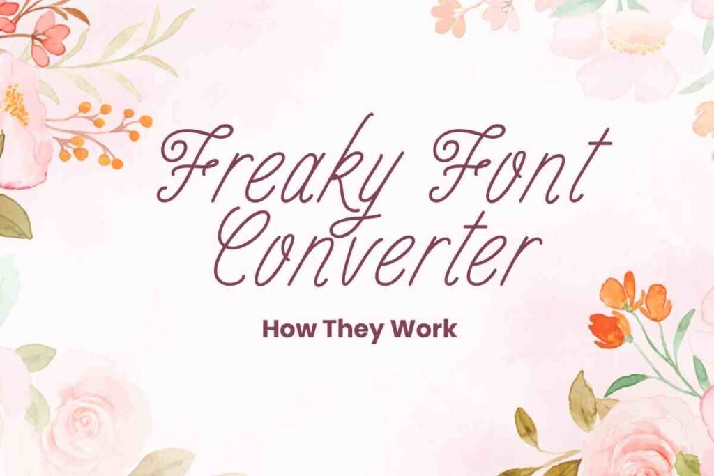 Freaky font converter