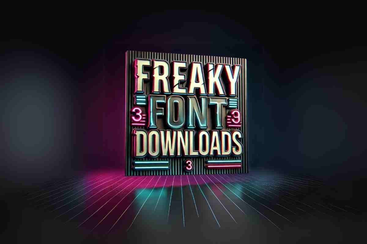 Freaky Font Downloads