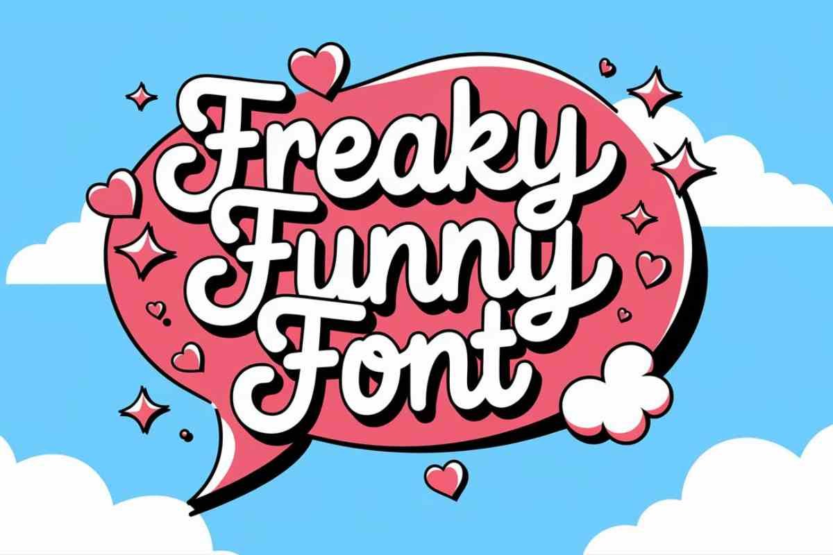 Freaky Funny Font​