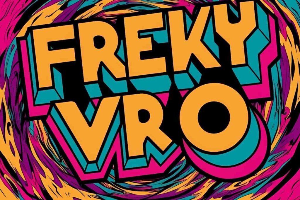 Freaky vro font