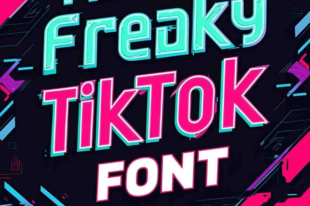 Freaky TikTok Font