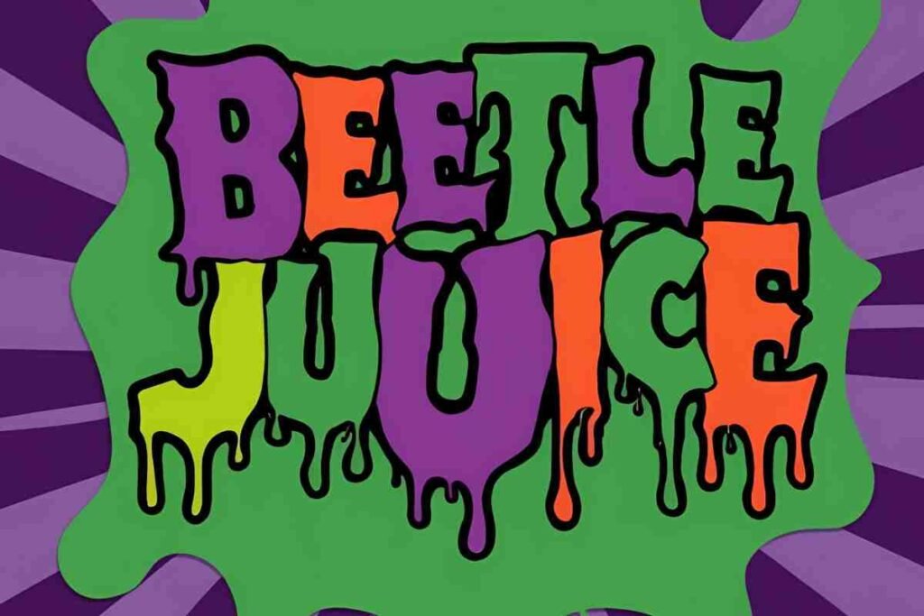 Beetlejuice font
