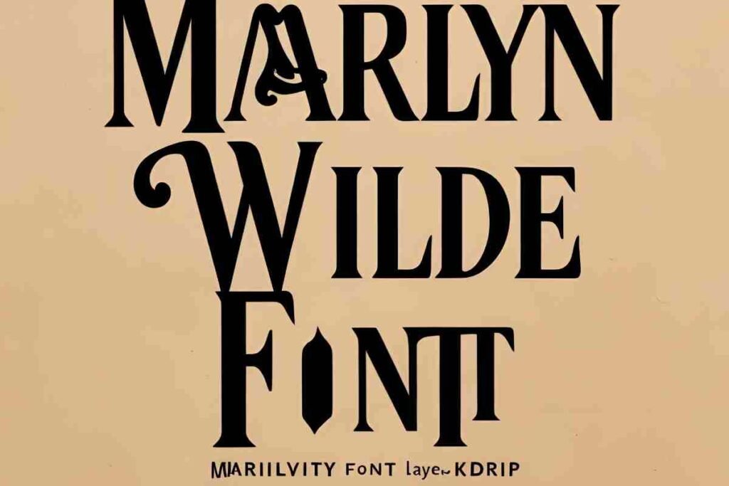 Marilyn wilde font free download
