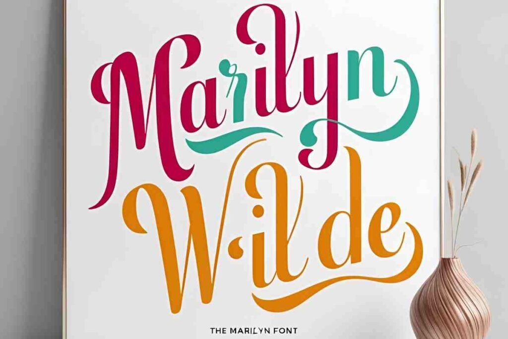 Marilyn wilde font free download
